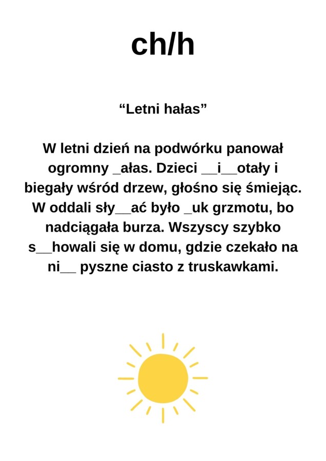 Karty pracy: Dyktanda, zasady ortograficzne i rymowanki na cały rok!