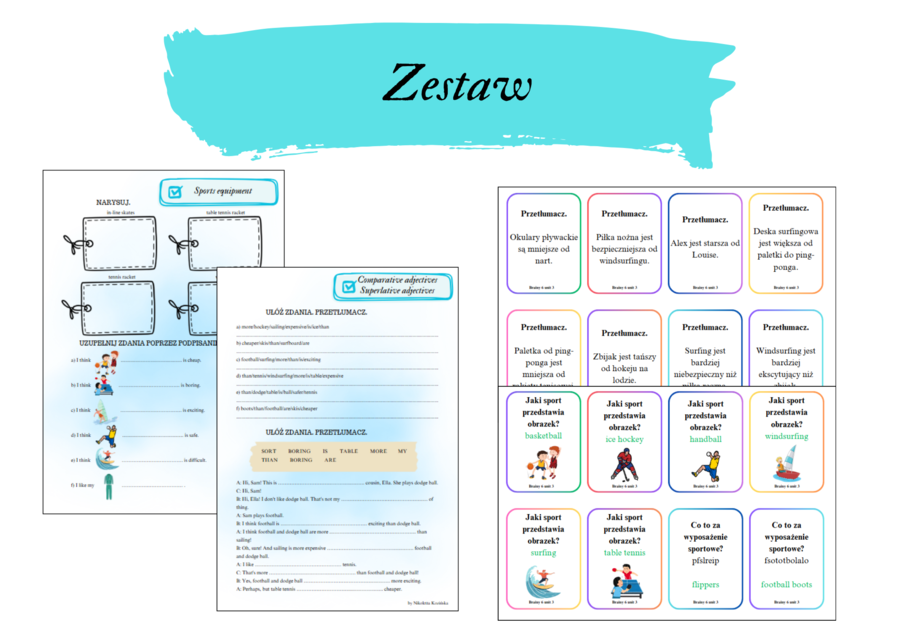 BRAINY 5 UNIT 3 ZESTAW KARTY PRACY + KARTY POWTÓRKOWE