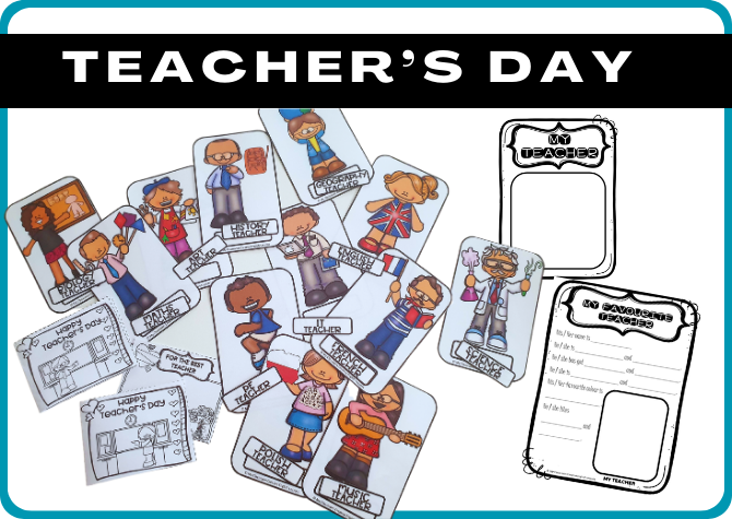 TEACHER'S DAY - DZIEŃ NAUCZYCIELA