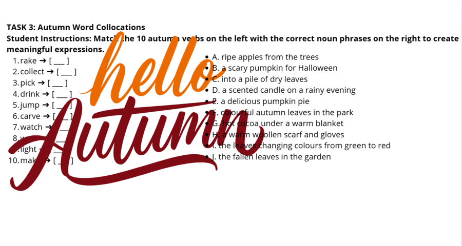 Autumn Explorer's Pack