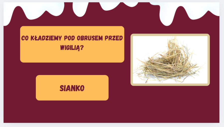 Quiz świąteczny