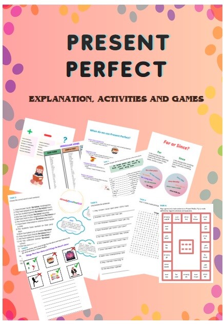 Present Perfect – zasady, ćwiczenia, gry