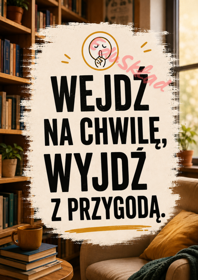 📚 Gazetka biblioteczna – hasła, które zachęcają do czytania