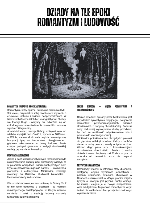 Dziady cz. II. Czasopismo z dodatkiem