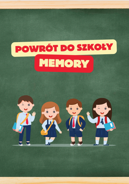 Memory - Powrót do szkoły | Gra edukacyjna dla dzieci