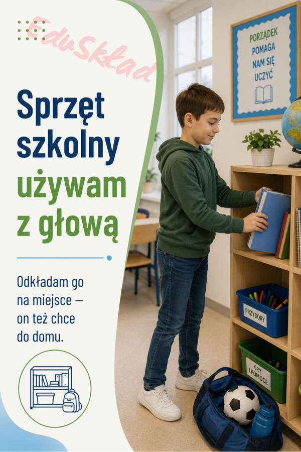 🏫 Obowiązki ucznia – zestaw plakatów do klasy i szkoły