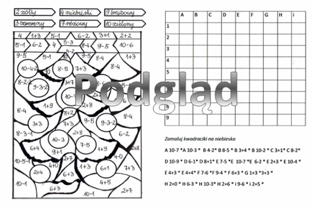 Choinkowa kolorowanka