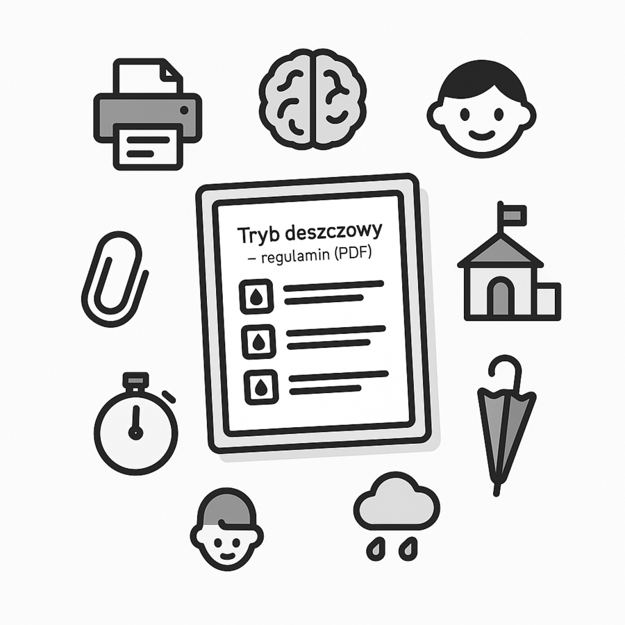 Regulamin „Tryb deszczowy – zasady przerw”