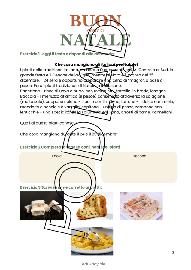 Buon Natale - lekcja świąteczna