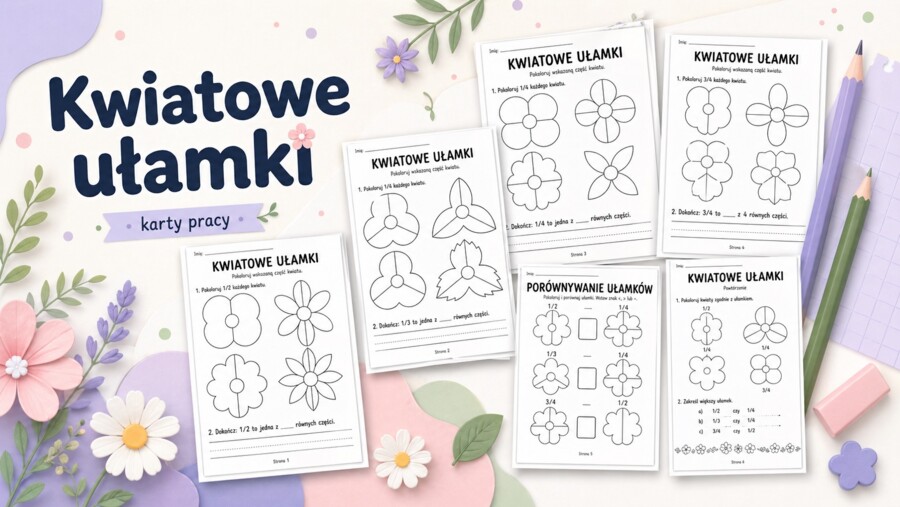 Kwiatowe ułamki
