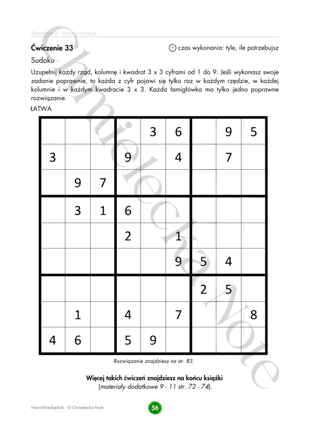 NeuroNiezbędnik Trening mózgu: Ćwiczenia na koncentrację, pamięć, kreatywność dla dzieci i nastolatków