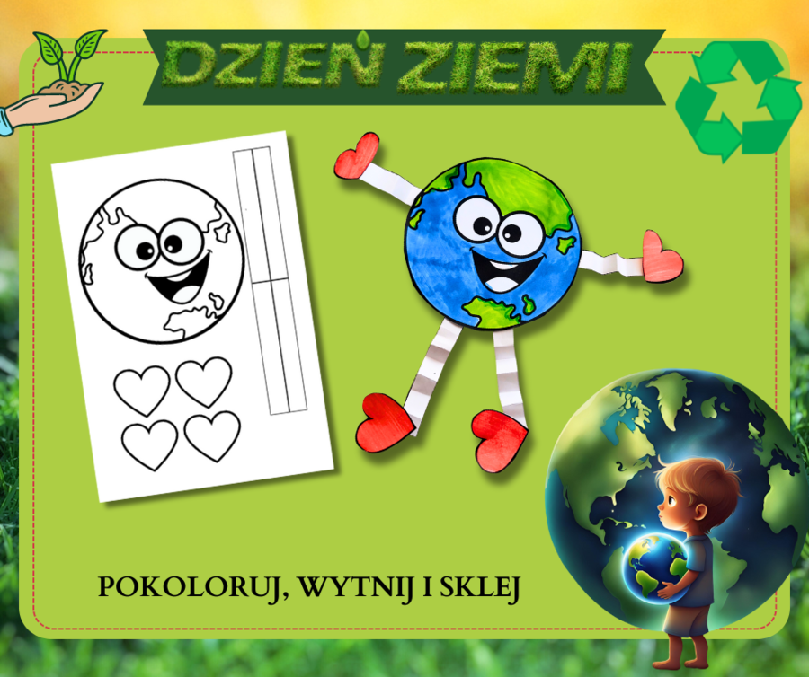 DARMOWY SZABLON NA DZIEŃ ZIEMI