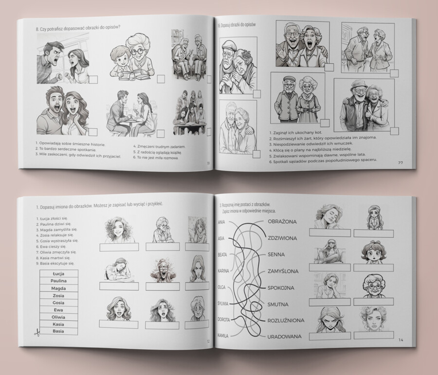 Emocjoteka - przewodnik po emocjach - spektrum autyzmu