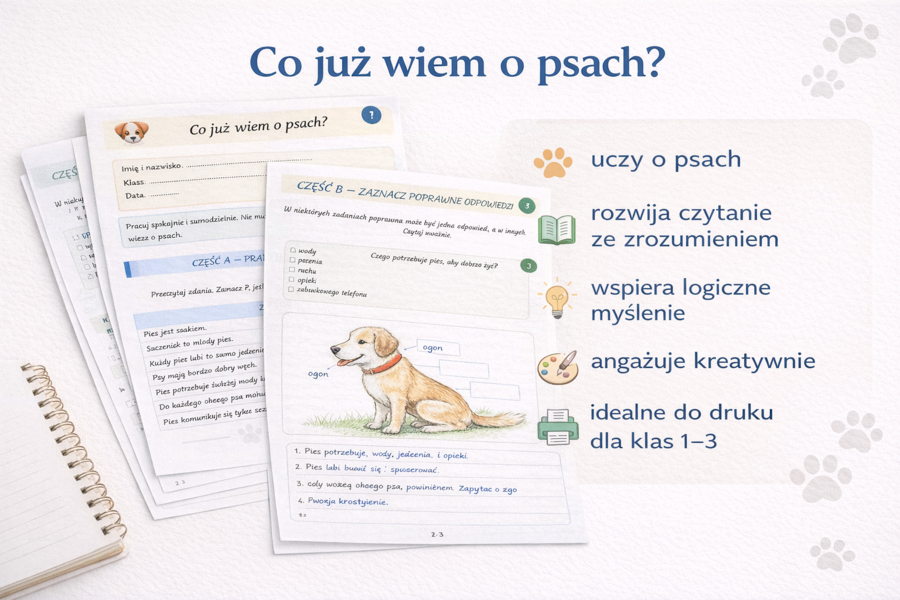 Co już wiem o psach? [Diagnoza wstępna]