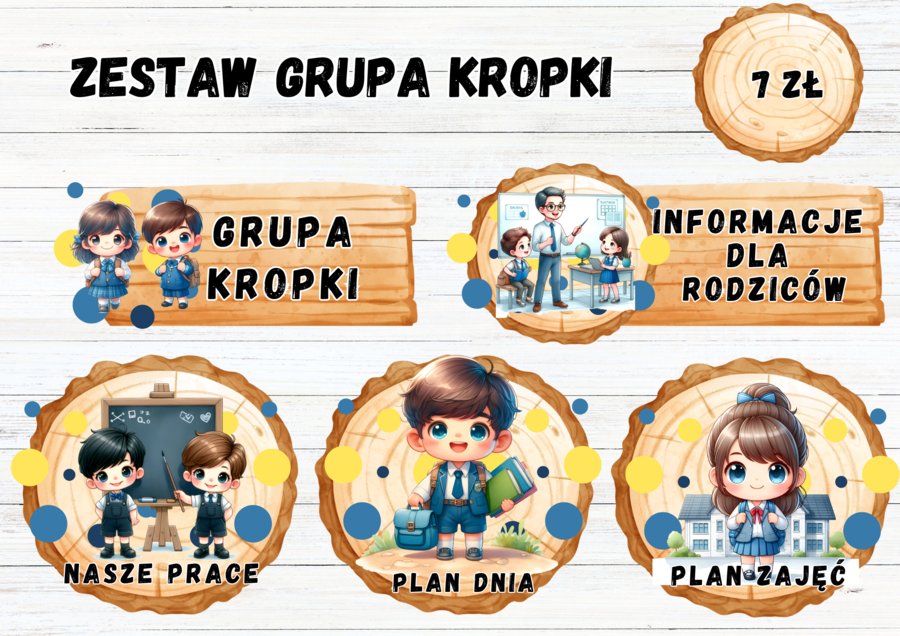 ZESTAW GRUPOWY GRUPA KROPKI