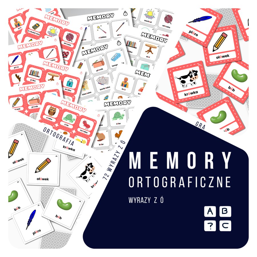 Memo ortograficzne - wyrazy z "ó"