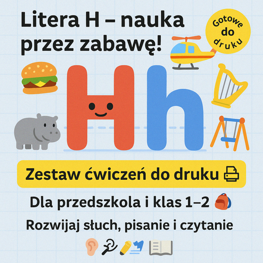 H i h. Karta pracy. Sprawdzian