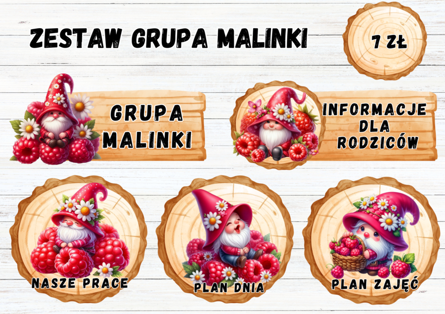 ZESTAW GRUPA MALINKI