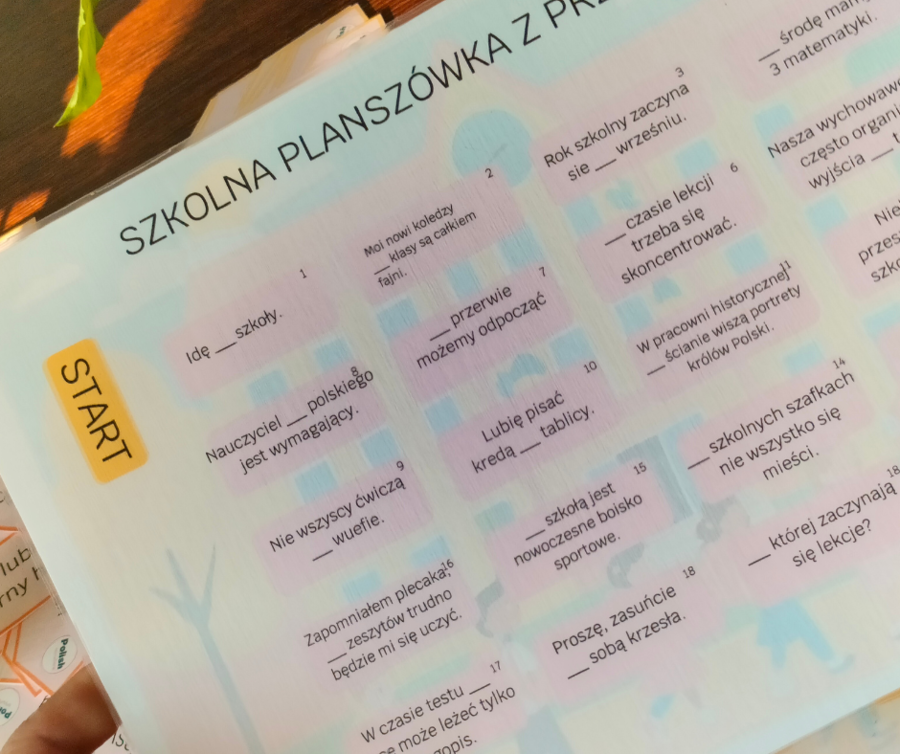 POWRÓT DO SZKOŁY - GRY I ZABAWY