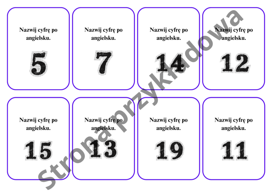 Brainy 4 unit 1 karty powtórkowe do gier