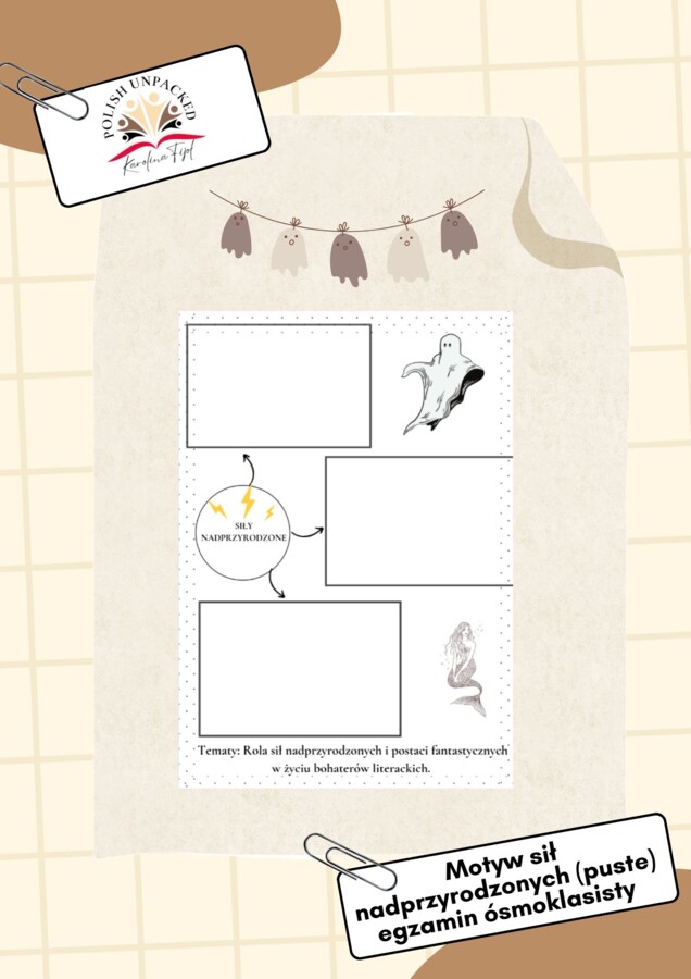 Motyw sił nadprzyrodzonych egzamin ósmoklasisty język polski