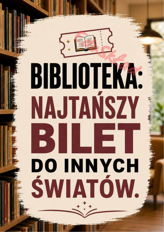 📚 Gazetka biblioteczna – hasła, które zachęcają do czytania