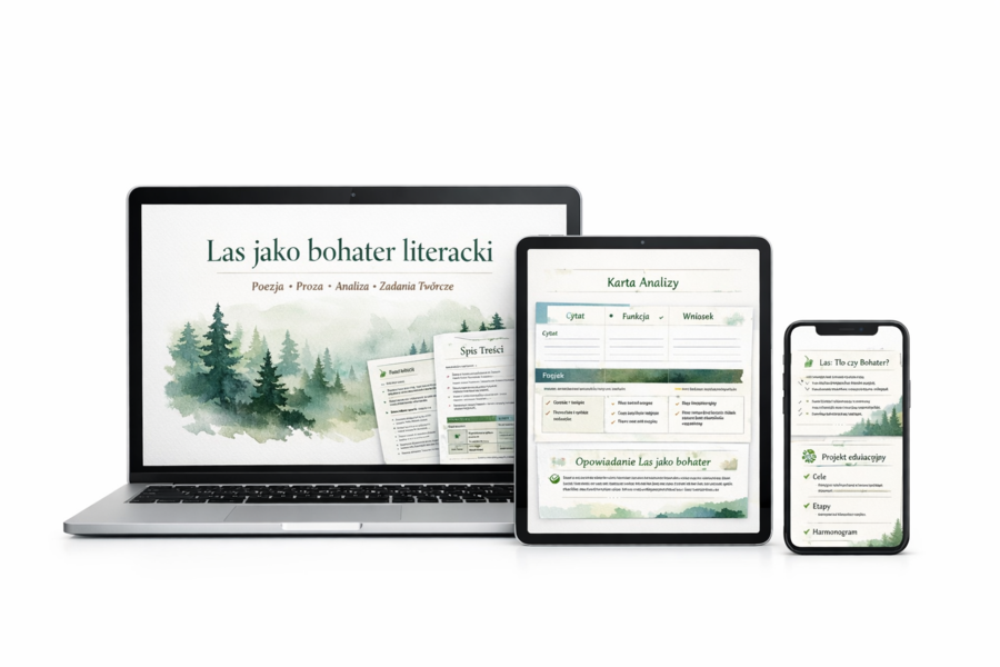 Las jako bohater literacki