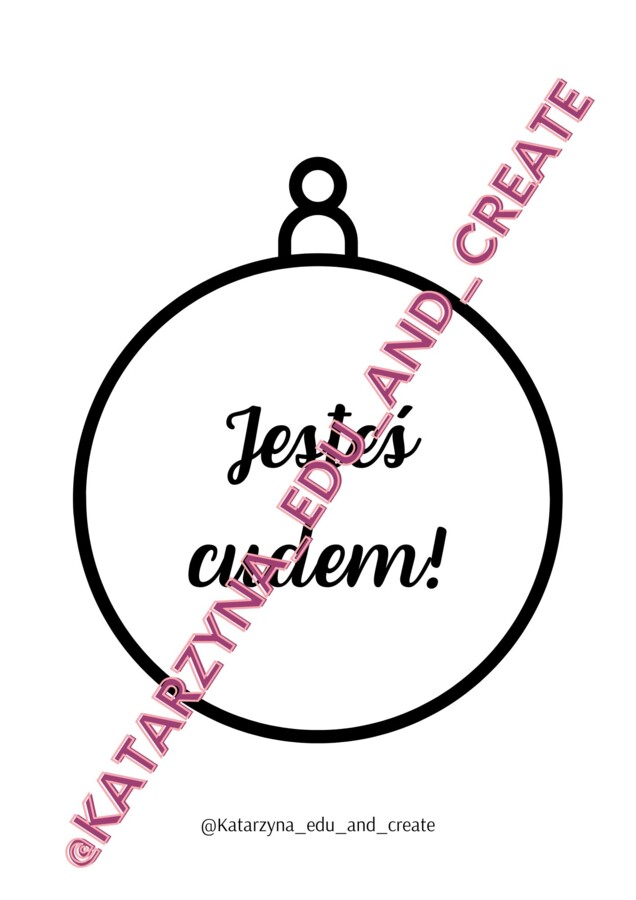 Pozytywne hasła - Boże Narodzenie - dekoracja