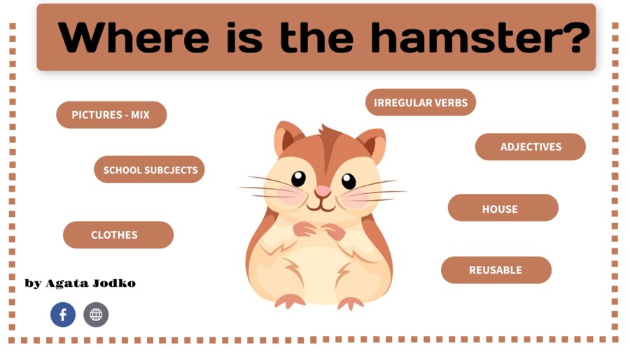 Where is the hamster?
