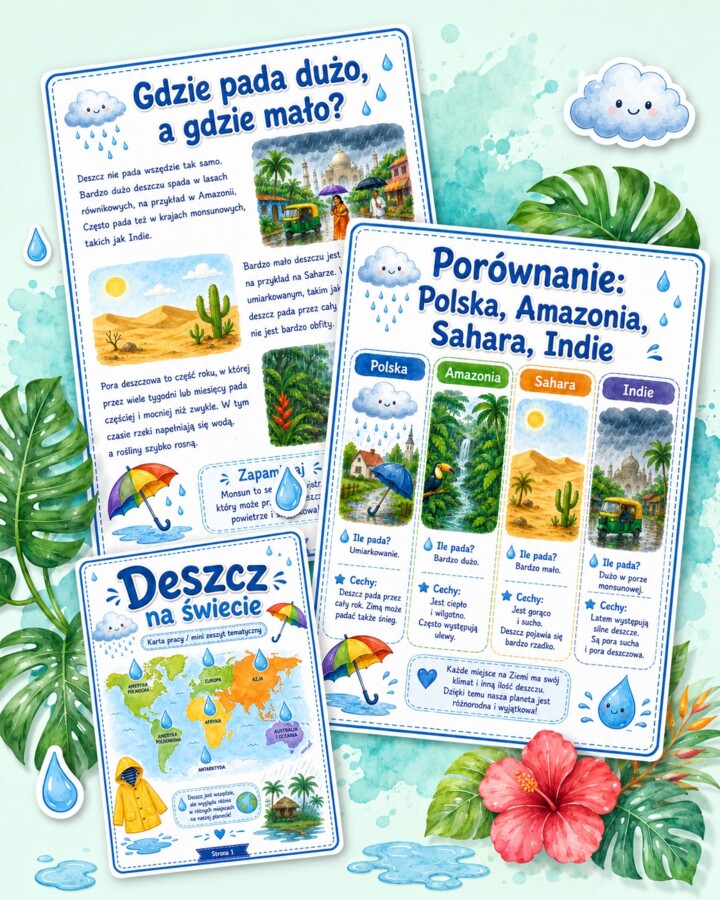 Deszcz na świecie