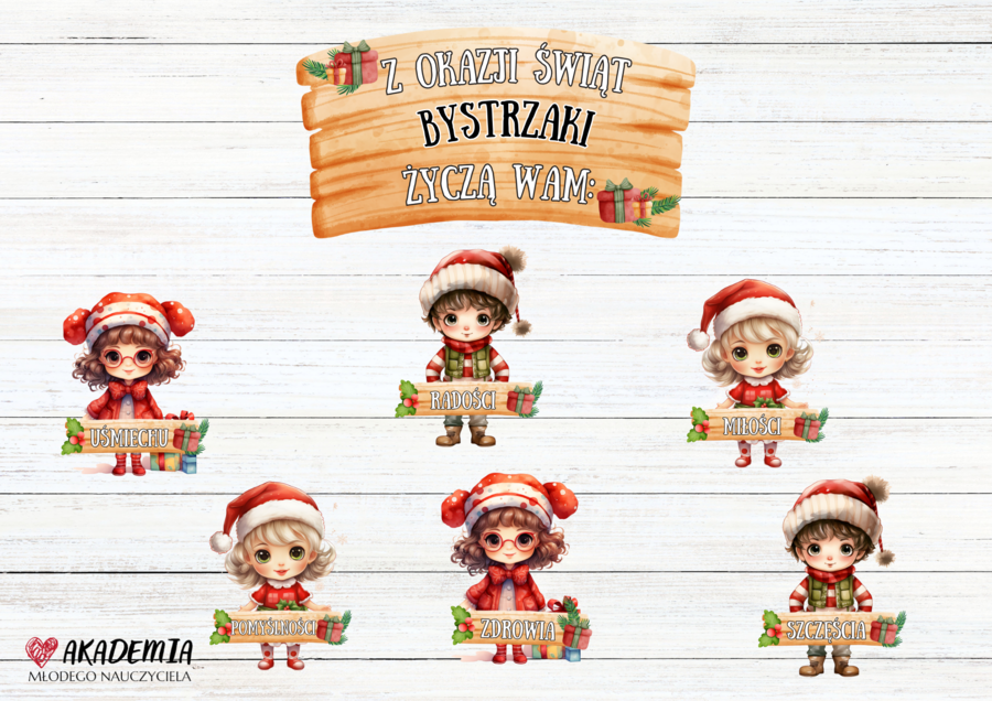 ŻYCZENIA ŚWIĄTECZNE GRUPA "BYSTRZAKI"