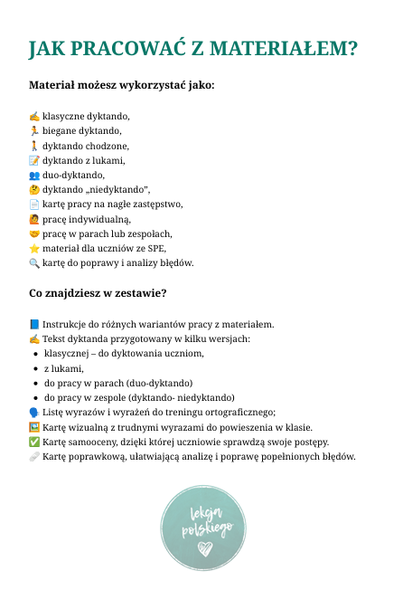 Lektury bez byków. Seria dyktand (nie tylko) dla ósmoklasisty. Mały Książę.