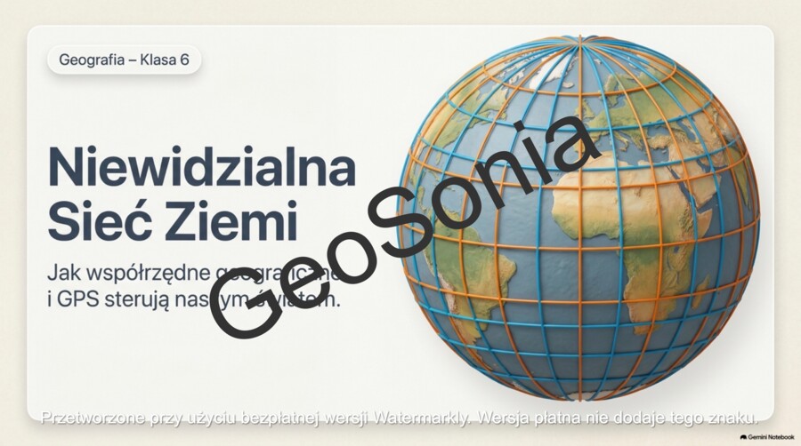 Czym są Współrzędne Geograficzne? (Geografia Klasa 6) prezentacja