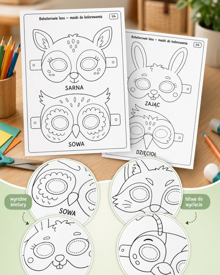 Maski. Bohaterowie lasu