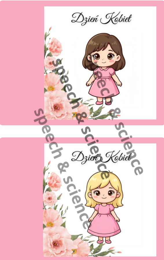 DZIEŃ KOBIET - upominek, ŻŁOBEK PRZEDSZKOLE