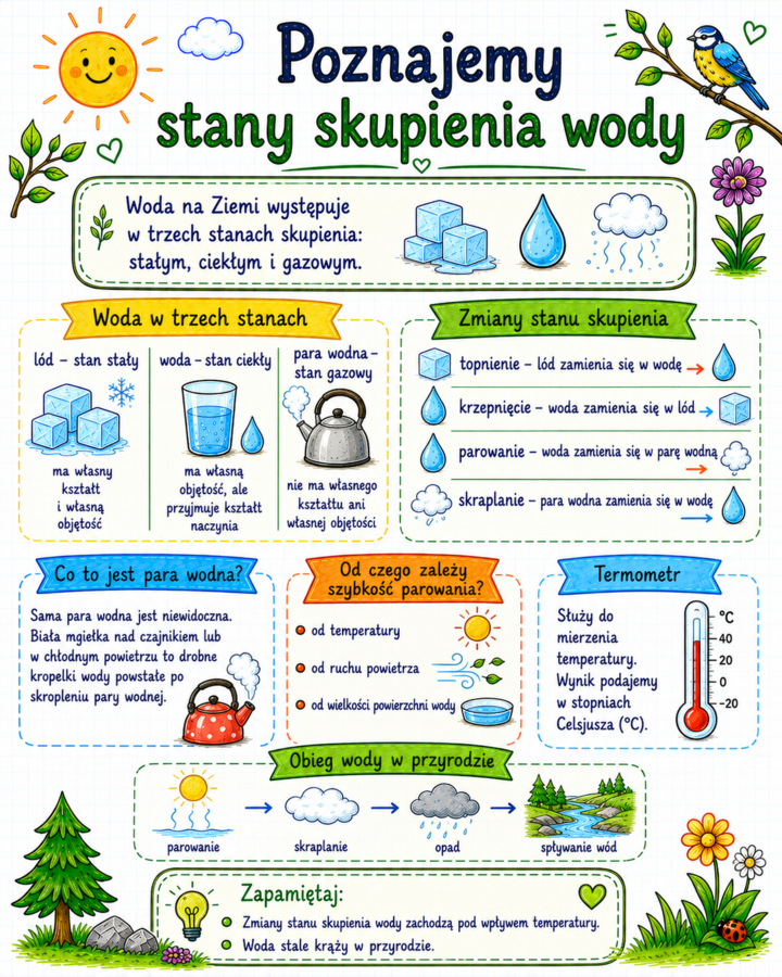 Notatki, które uczą – PRZYRODA klasa 4
