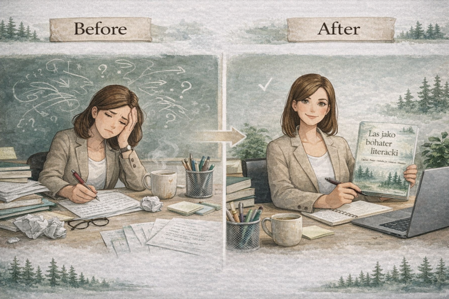 Las jako bohater literacki