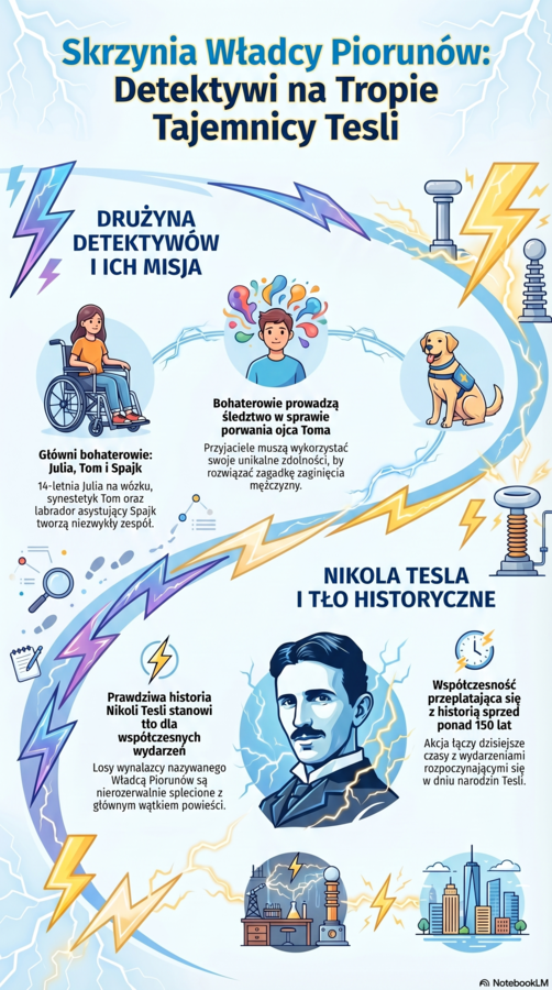 Pakiet "Skrzynia władcy piorunów", stacje zadań, prezentacje, naklejka