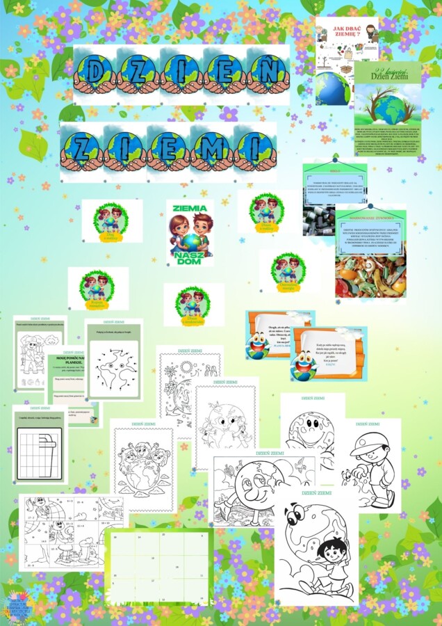 PAKIET MATERIAŁÓW NA MARZEC WEDŁUG KALENDARZA ŚWIĄT I DNI NIETYPOWYCH