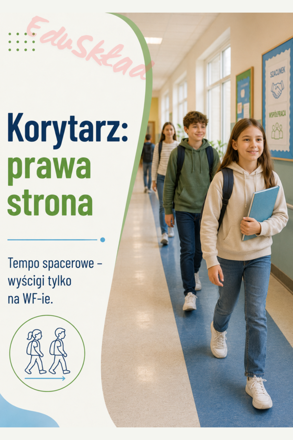 🏫 Obowiązki ucznia – zestaw plakatów do klasy i szkoły