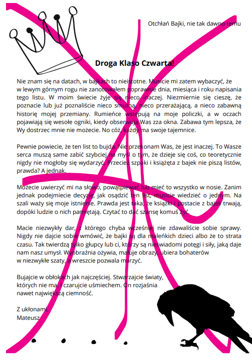 Zestaw - praca z lekturą "Akademia pana Kleksa"