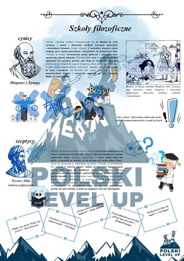 Filozofia grecka_Polski Level Up (pakiet 7 kart)
