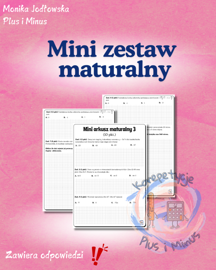 mini arkusz maturalny 3