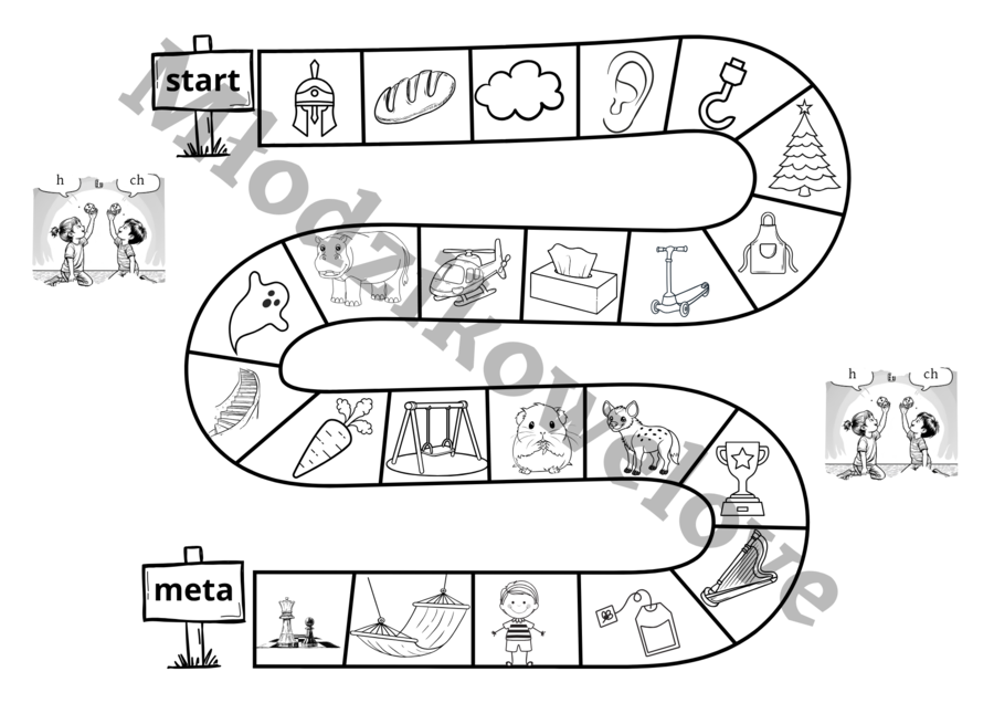 Ortograficzne gry stolikowe dla dwojga
