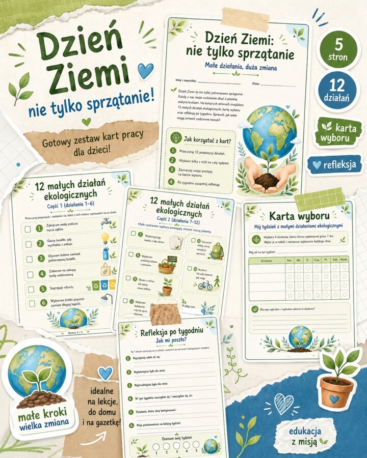 Dzień Ziemi: nie tylko sprzątanie