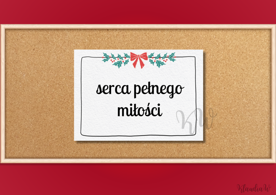 Gazetka z życzeniami na Boże Narodzenie - wersja 3