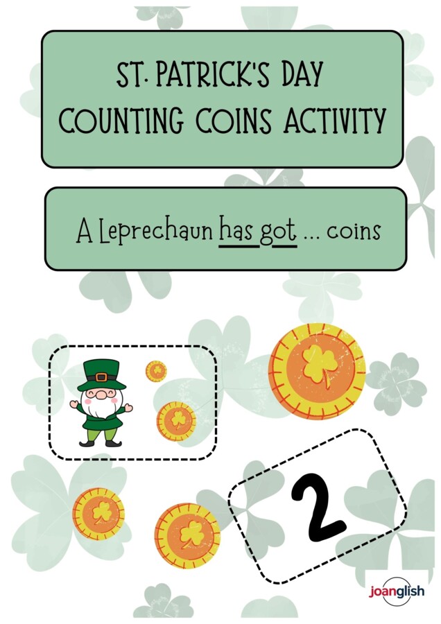 Dzień Świętego Patryka (St. Patrick's Day) - Counting Activity
