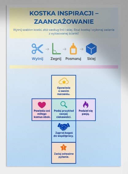 Kostka inspiracji – Zaangażowanie