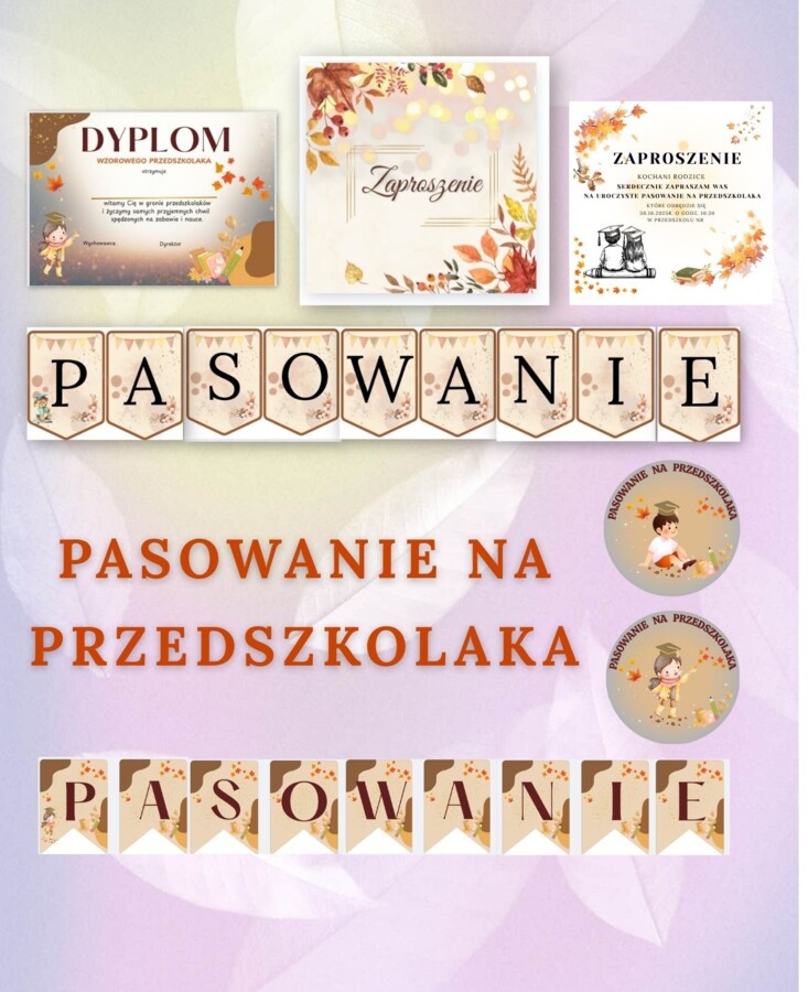 Pasowanie na przedszkolaka