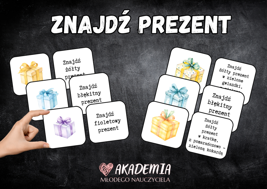 GRA "ZNAJDŹ PREZENT"